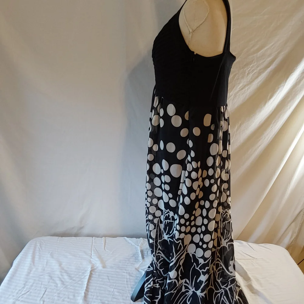 SAMI & JO BUBBLES AND FLOWERS MAXI DRESS Size XL - Picture 6 of 11